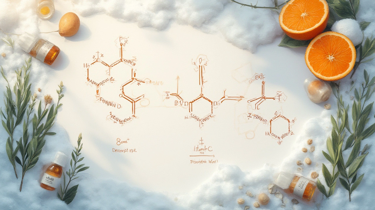 Fakta, tall og nyttige data om benzoylperoksid og vitamin C
