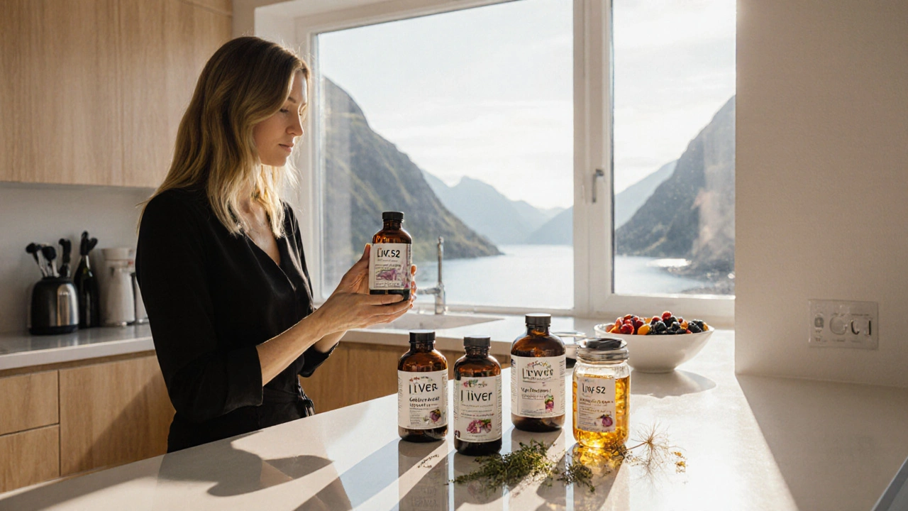 Liv.52 (Himsra Kasani) - sammenligning med de beste levertilskuddene