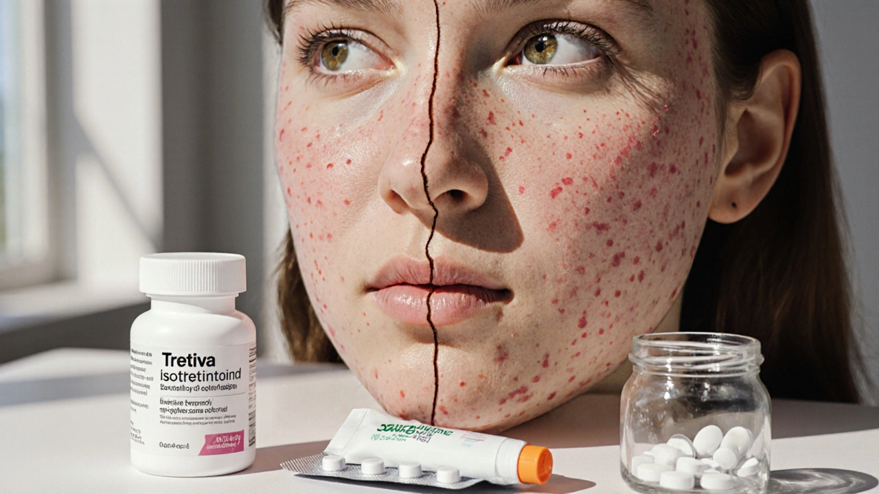 Tretiva (Isotretinoin) vs. andre aknebehandlinger - hva er best?