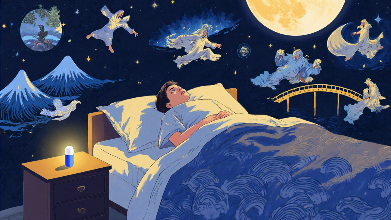 Statiner og søvnforstyrrelser: Insomni og levende drømmer