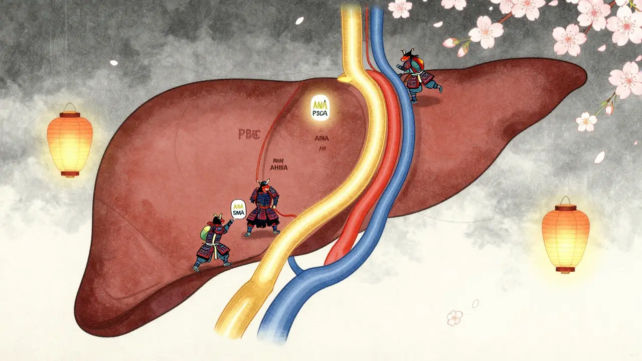 Autoimmun Overlapp: Felles trekk ved PBC, PSC og AIH