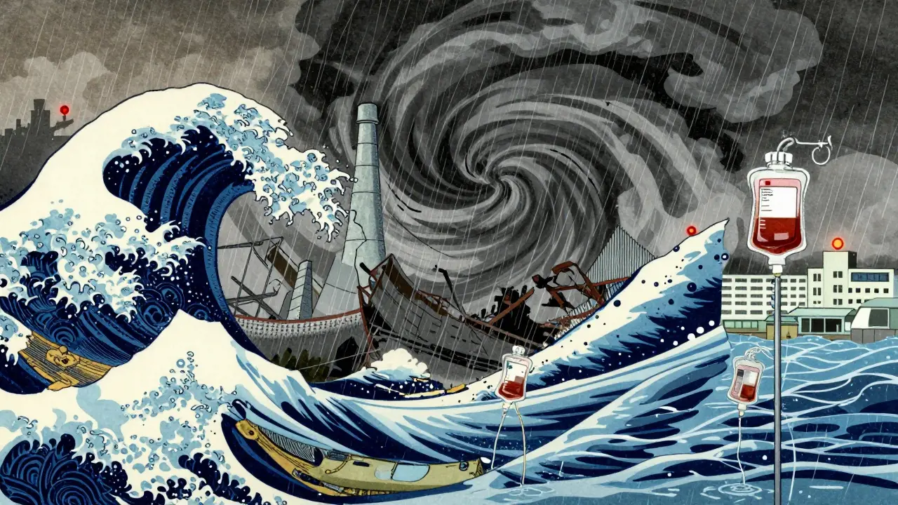 Naturkatastrofer og legemiddelkortsvar: Klimarisikoer for helsevesenet