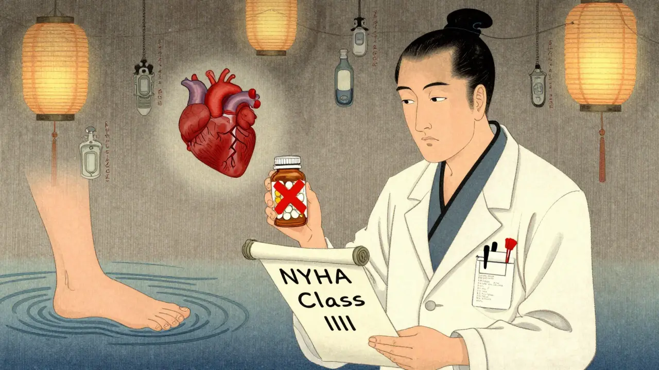 Leger legger et kryss over et legemiddel mens trygge alternativer lyser som lykter i bakgrunnen.