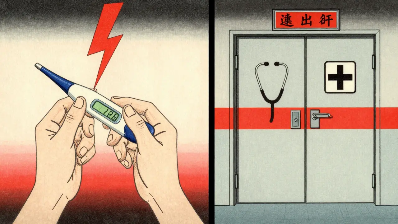 Symptomer og akutt sykehusoppførsel