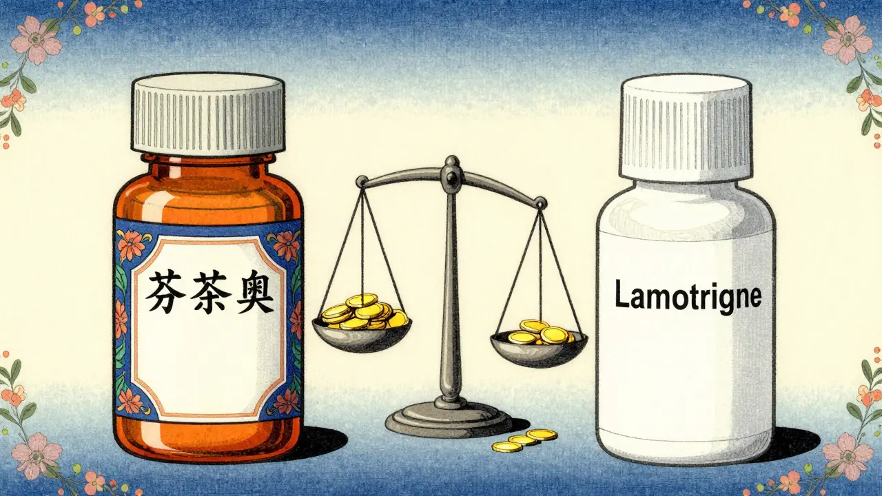 Sammenligning av merkevare og generisk medisin på en vekt